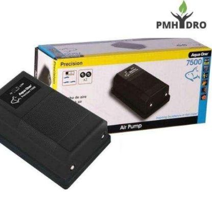 Picture of Aqua One Aquarium Air Pump 7500 Aquarium 2 Outlet 360 L/h