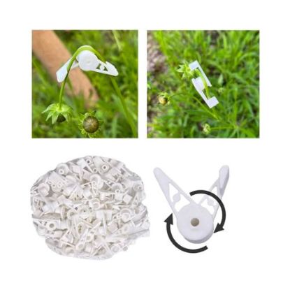 Picture of 20 PCS 360&deg; Adjustable Plant Bender Clip for Low Stress | Plant training Holder