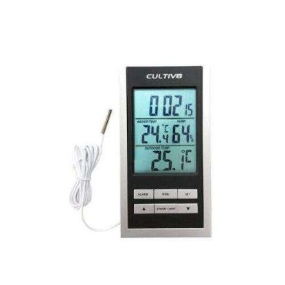 Picture of Cultiv8 Digital Thermo Hygrometer LCD Display For Grow Room