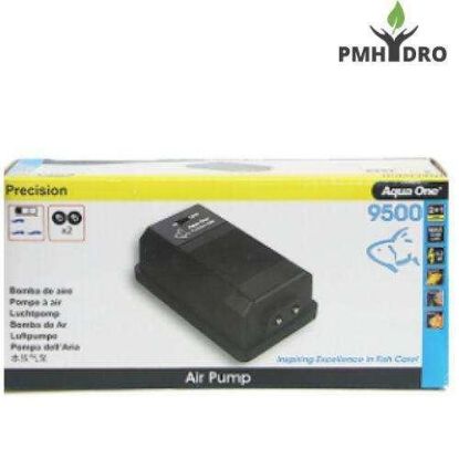 Picture of Aqua One Aquarium Air Pump 9500 2 Outlet 400 L/hr