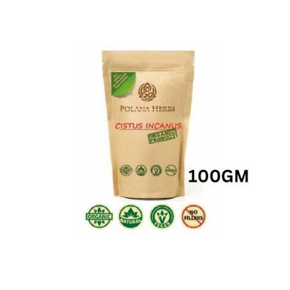 Picture of ORGANIC CISTUS INCANUS Bio Herbal Tea, Detox, Cleanse, Antioxidants,Tick Repellent 100G
