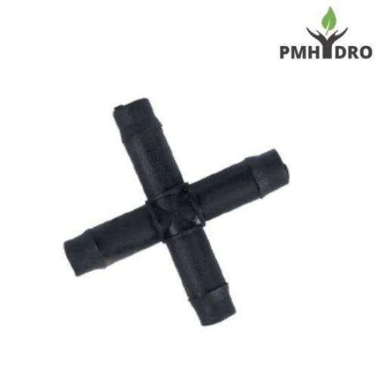 Picture of 4MM Barbed Cross Fittings | For Hydroponic Irrigation System