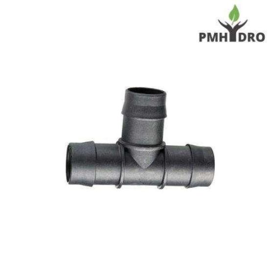 Picture of Poly Barbed Tee Connector 25MM | Hydroponic Irrigation