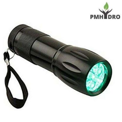 Picture of Flashlight LED Torch 9 x Green LED Light