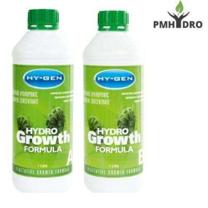 Picture of Hy-Gen Hydro Grow A+B 1L | 2 Part Hydroponic Base Nutrient