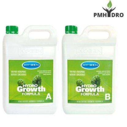 Picture of Hy-Gen Hydro Grow A+B 5L | 2 Part Hydroponic Base Nutrient
