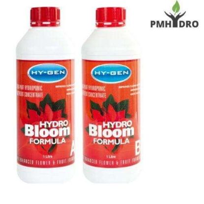 Picture of Hy-Gen Hydro Bloom A+B 1L | 2 Part Hydroponic Base Nutrient