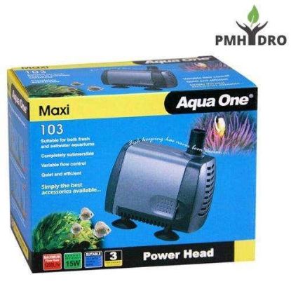 Picture of Aqua One 103 Submersible Water Pump 1200L/HR | Hydroponic Pump