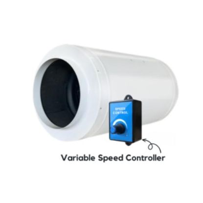 Picture of Ozistar EC Inline Fan 150MM With Speed Controller